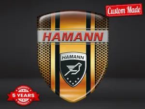 Hamann Emblèmes Capot Pro Max Durables Stylé Performance